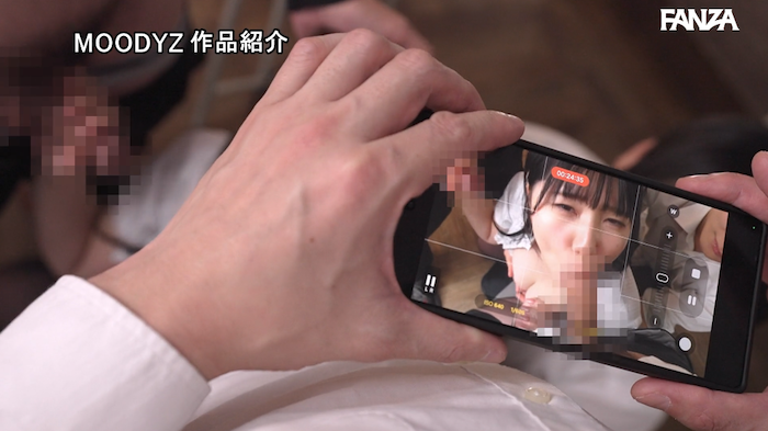 純白彩永 口内射精